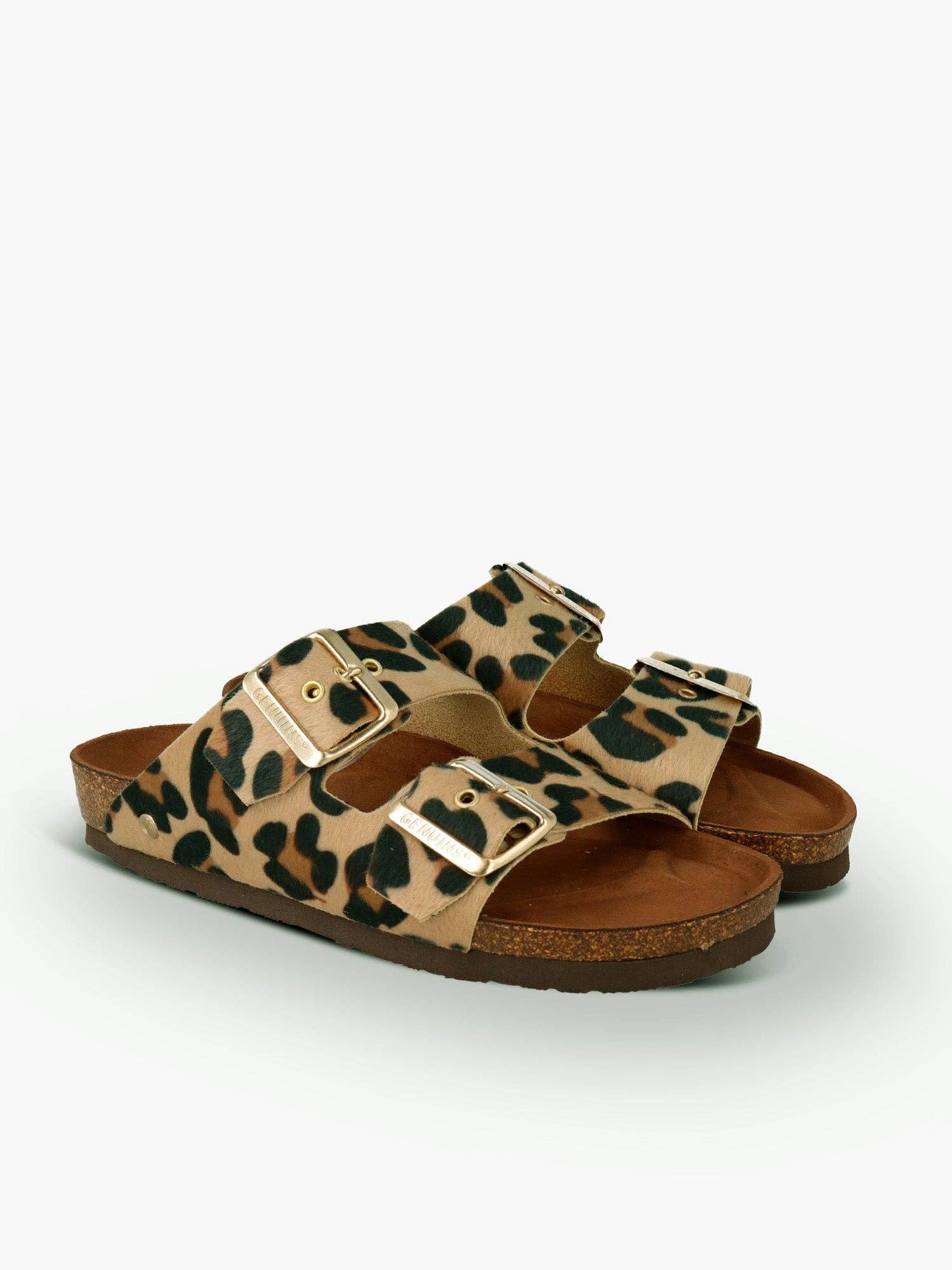 * PRE SALE. DUE JUNE 29TH* Genuins, Animal Print Ladies Sandal