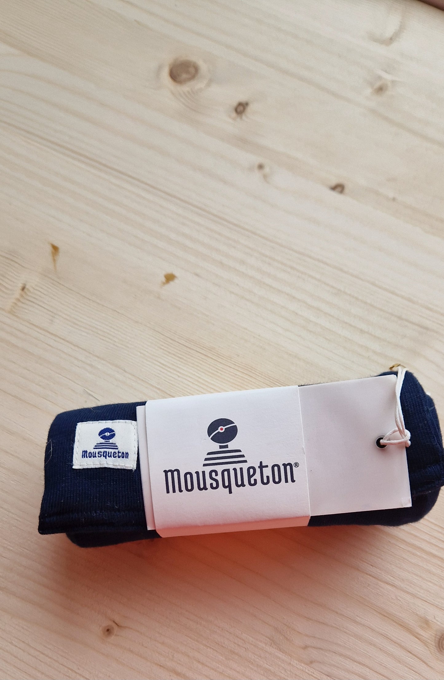 Mousqueton Childrens Navy Scarf