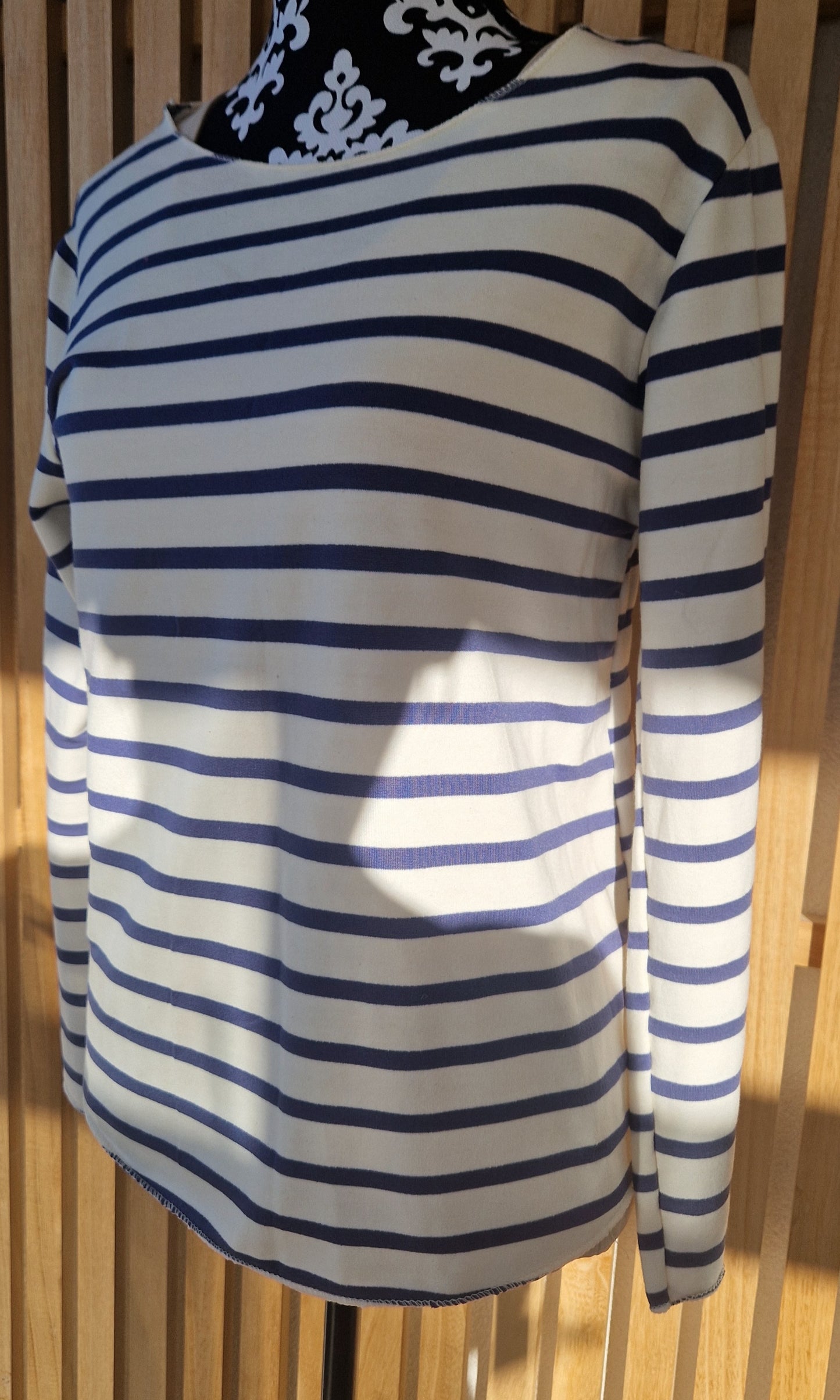Ladies Cotton Striped Top