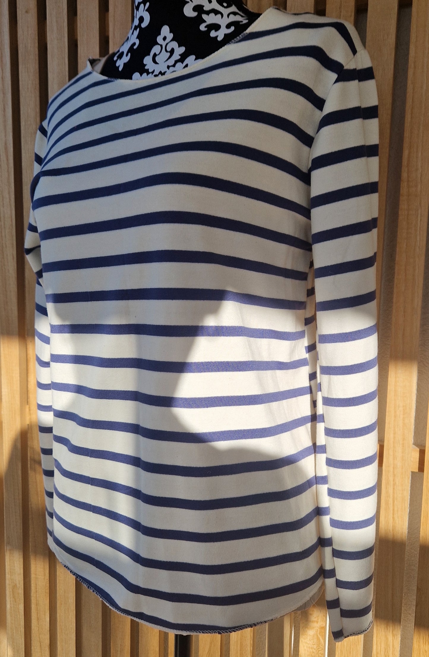 Ladies Cotton Striped Top