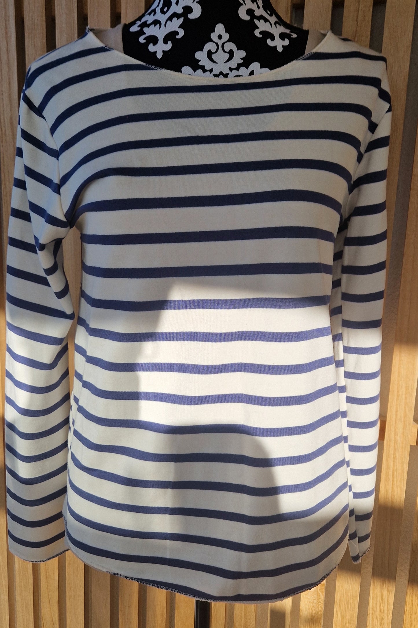 Ladies Cotton Striped Top
