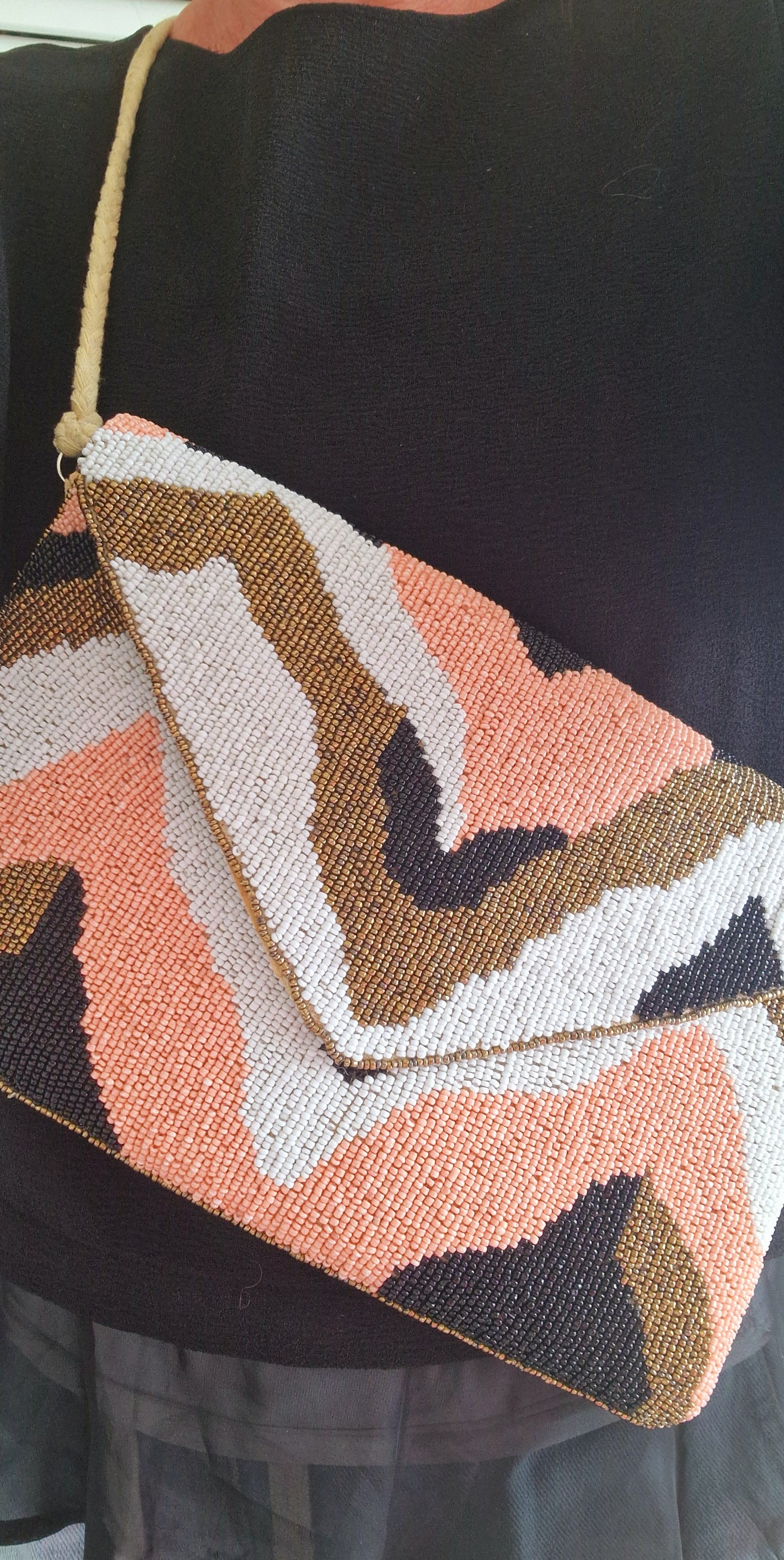 Beaded Crossbody/Clutch