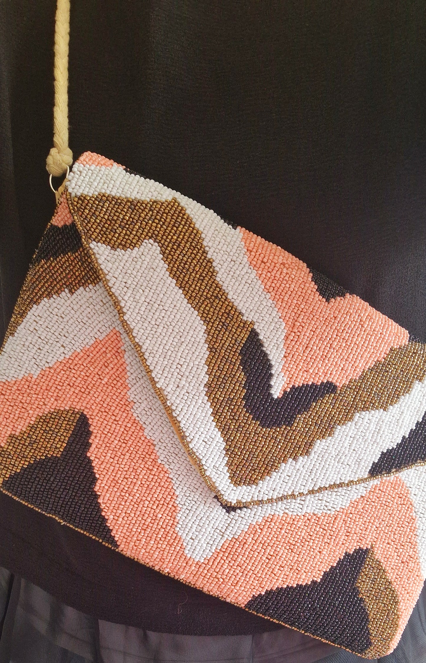 Beaded Crossbody/Clutch