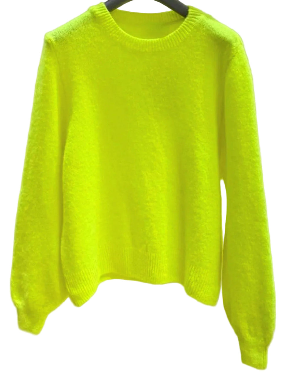 LUXURY KNIT| Neon Yellow. Alpaca & Wool