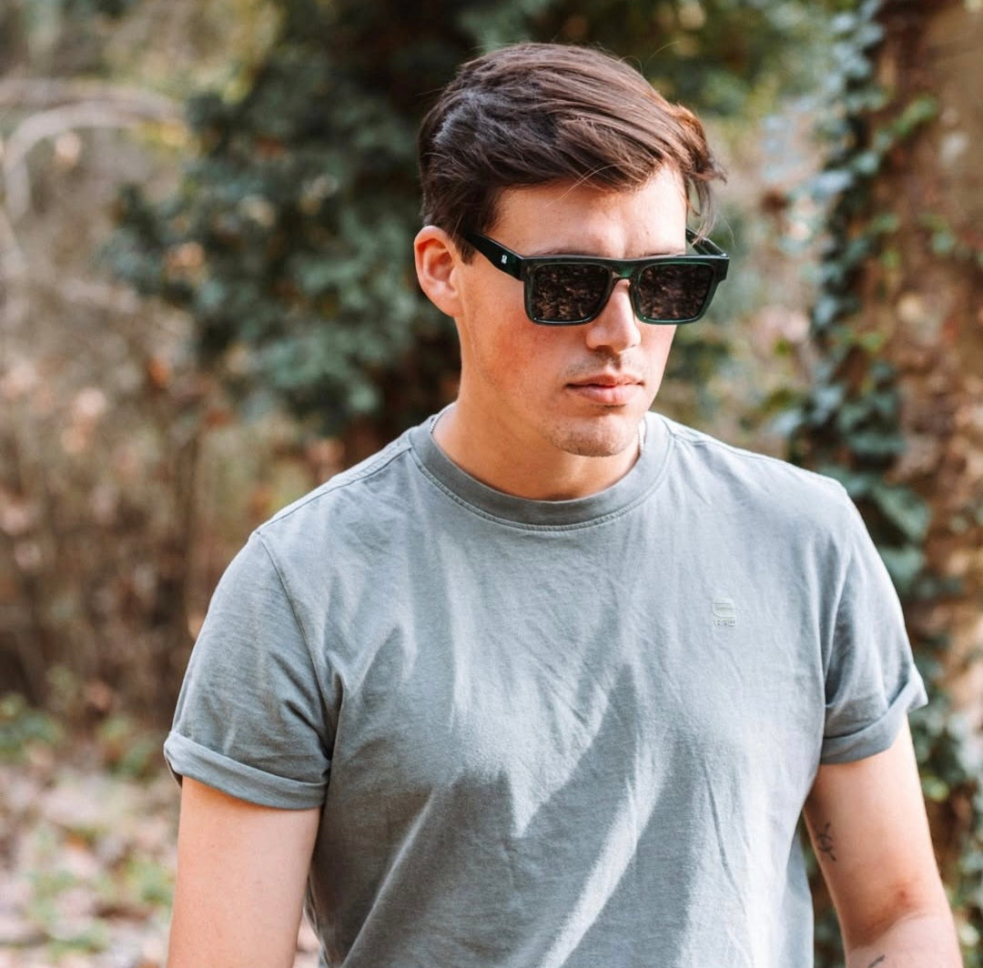 Oceanides, Urania, polarized glasses made from recycled plastic.