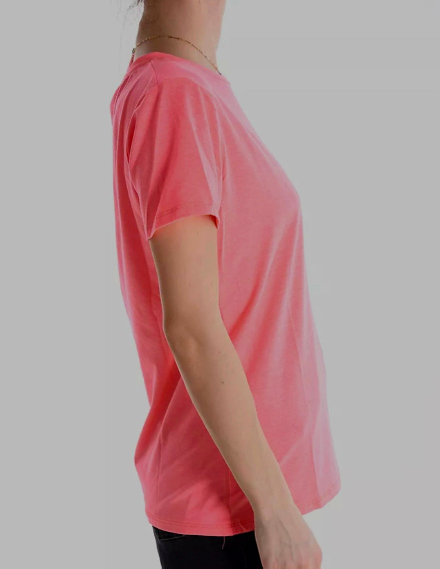 Lightening Bolt T shirt in Coral
