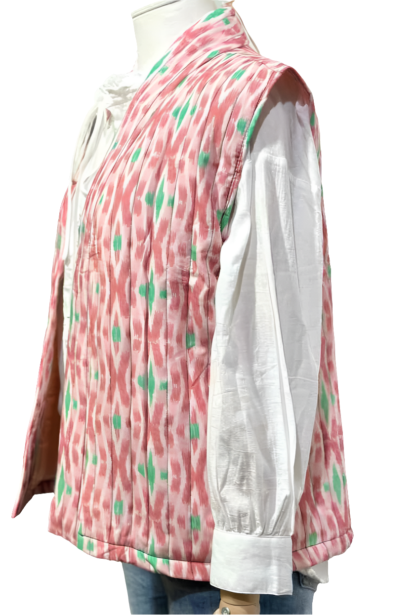 Mid Season Vest/Gilet in Old Rose