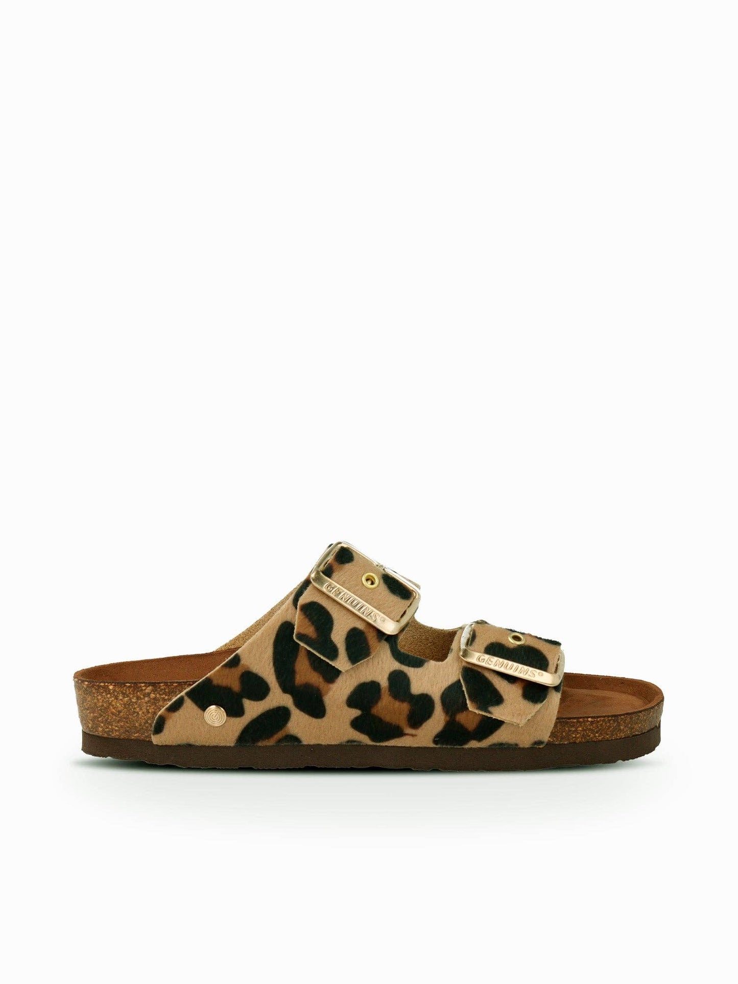 * PRE SALE. DUE JUNE 29TH* Genuins, Animal Print Ladies Sandal