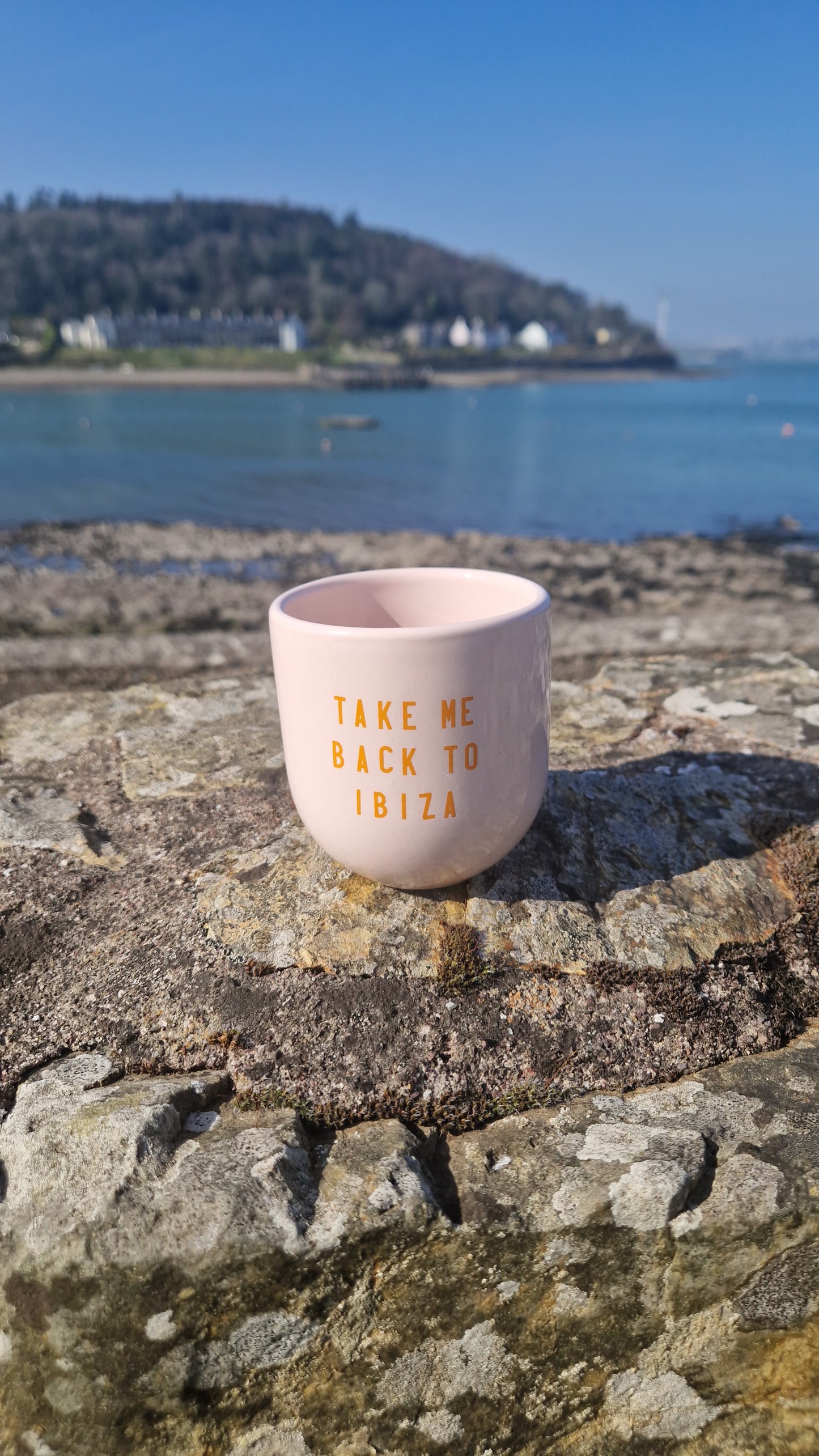 Take me back to Ibiza. Mug. Ceramic