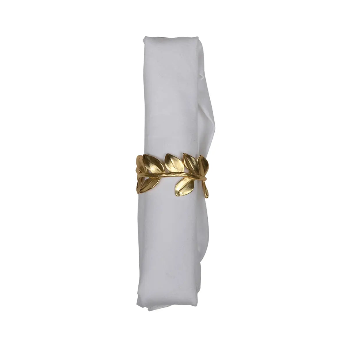 Leaf Napkin Rings- set of 4 from French brand Aulica
