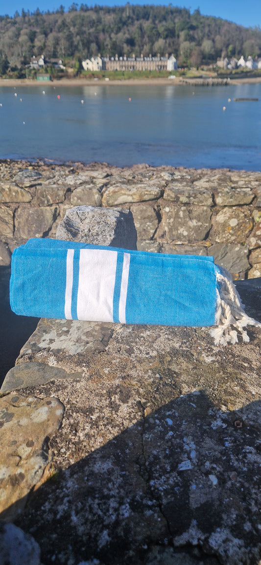 Fouta Towel in Turquoise