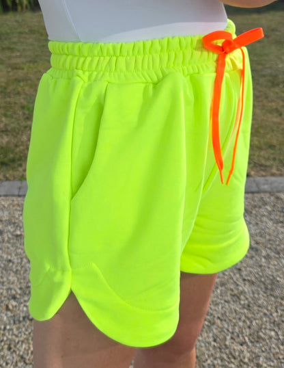 The Electric Yellow Lounge Shorts