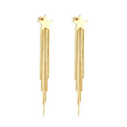 Falling star Earrings