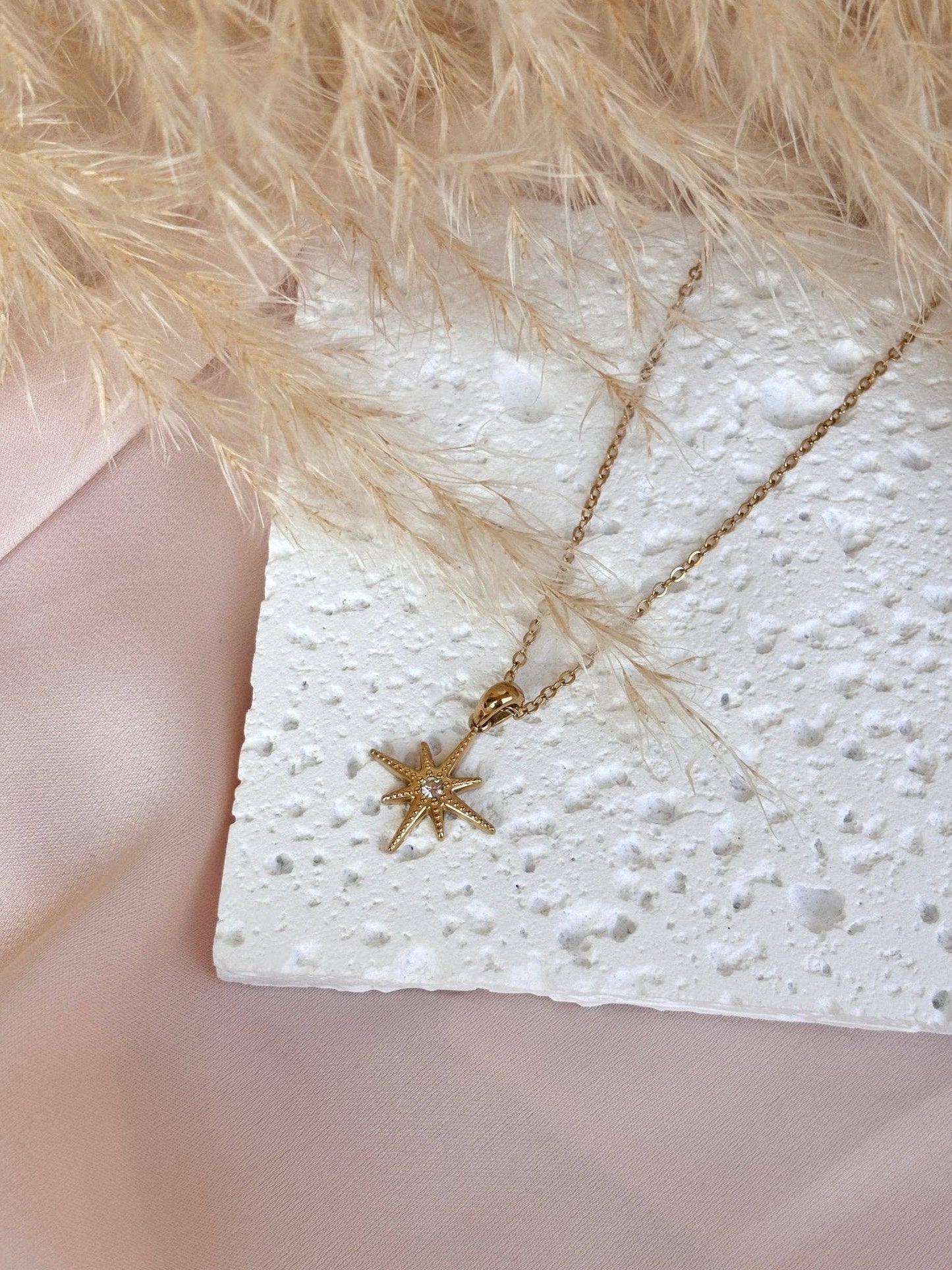 North Star - 18K Gold Plated North Star Necklace