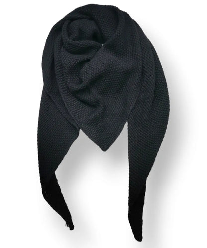 * Pre Order Due Oct 2nd * Ladies Triangle Scarf. Made in Italy. Choice of colours. Wool Blend