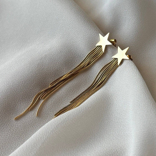 Falling star Earrings
