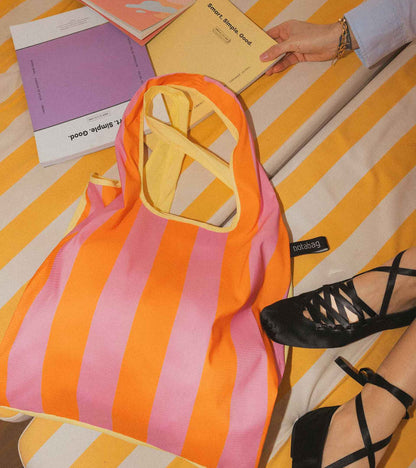 Notabag Tote - Vanilla Stripes, Summer, Spring