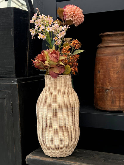 Big Rattan Vase