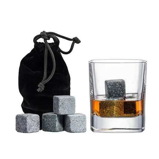 Granite, Spirit Cooling Stones in pouch.