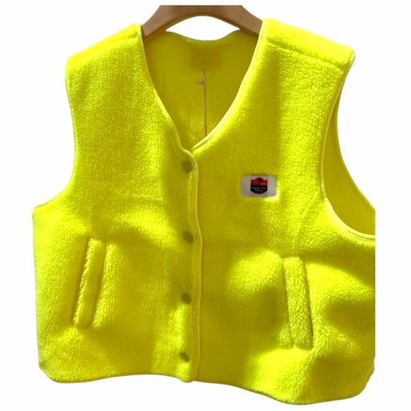 Neon Electric Fleece Vest ( Ships April 30th)