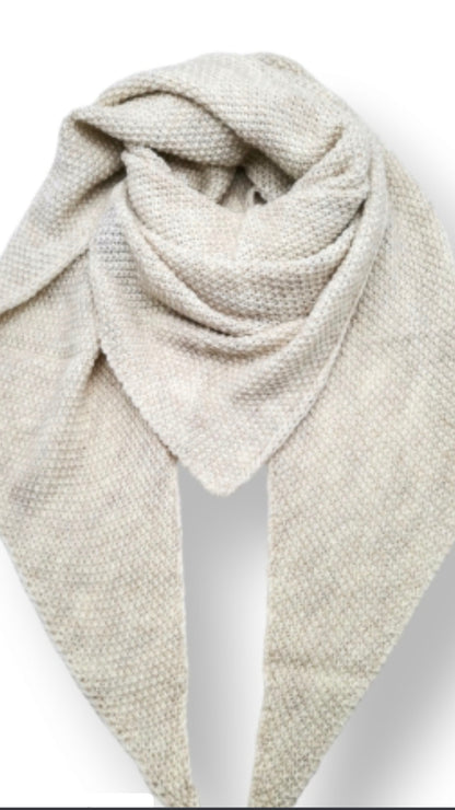 * Pre Order Due Oct 2nd * Ladies Triangle Scarf. Made in Italy. Choice of colours. Wool Blend