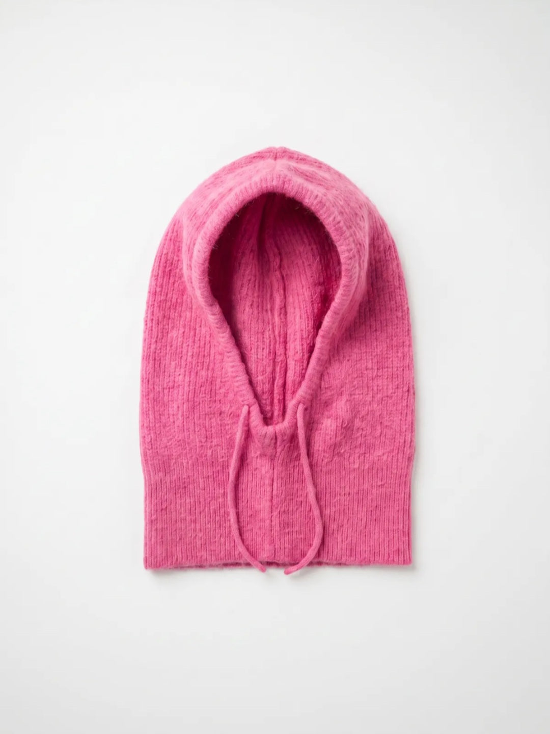 Rose Pink Baby Alpaca Blend Balaclava