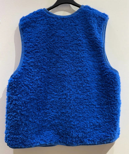 Cobalt Blue Fleece Gilet