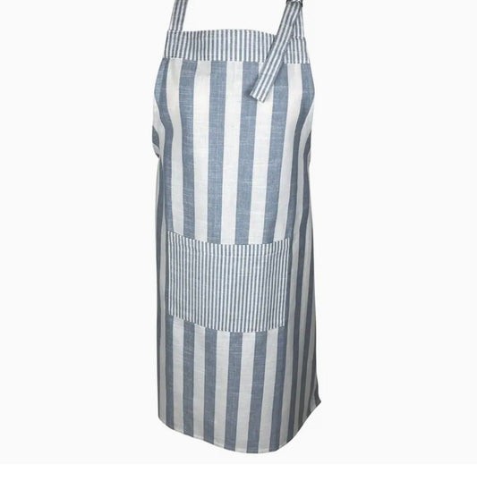 Apron Sophie dusty blue - Cockleshell Crosshaven