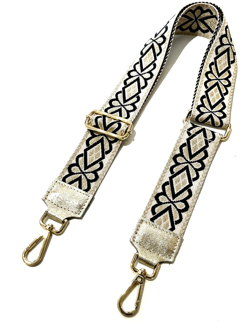 Gold, Real Leather Slingbag.