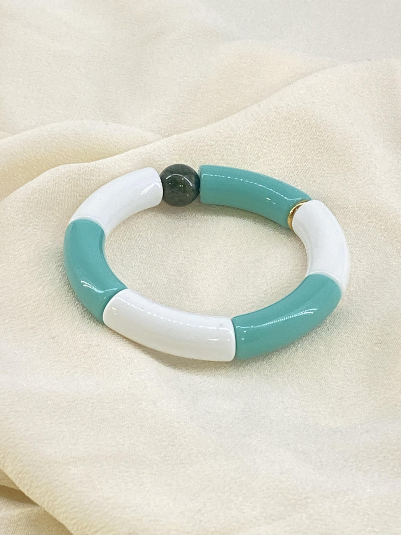 Resin, elastic bracelet