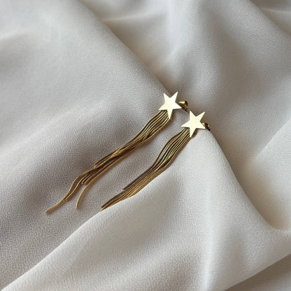 Falling star Earrings