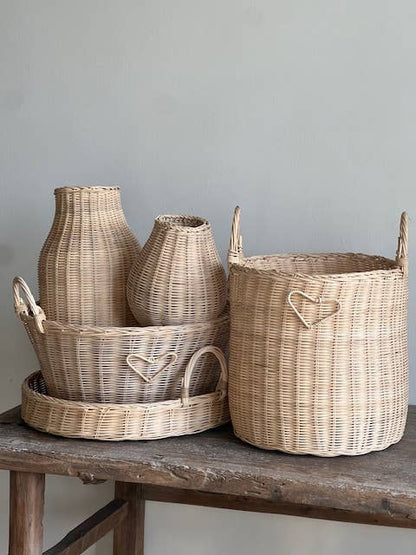 Big Rattan Vase