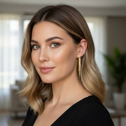 Falling star Earrings