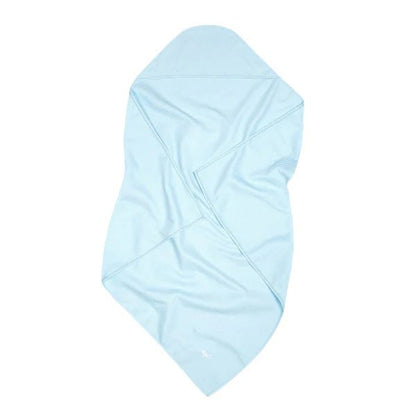 Dock and Bay - Baby/Toddler Hooded Towel in Bestie Blue. Carbon Neutral Product - Cockleshell Crosshaven