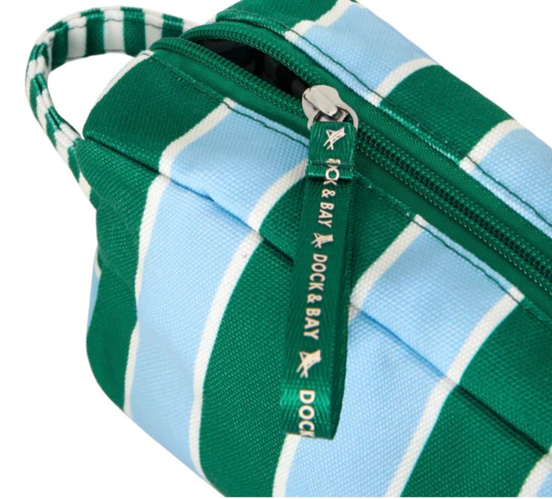 Dock and Bay Toiletry/Wash Bag in Peppermint Punch - Cockleshell Crosshaven