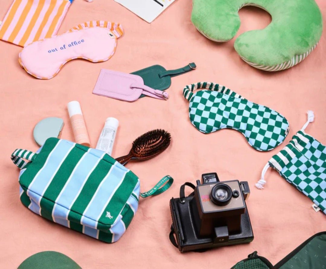 Dock and Bay Toiletry/Wash Bag in Peppermint Punch - Cockleshell Crosshaven