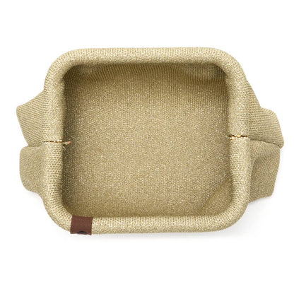 Gold sparkle clutch bag - Cockleshell Crosshaven