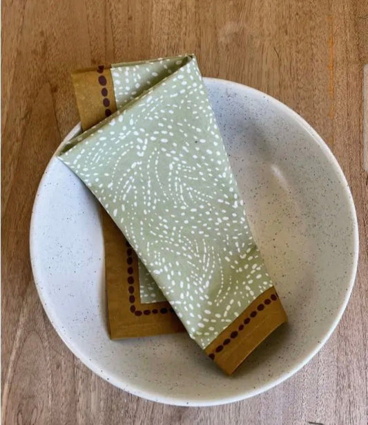 Napkin from French Brand Sylvie Thieriez - Cockleshell Crosshaven