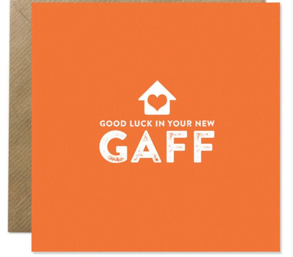 New Home. Best of luck in your New Gaff. Bold Bunny - Cockleshell Crosshaven