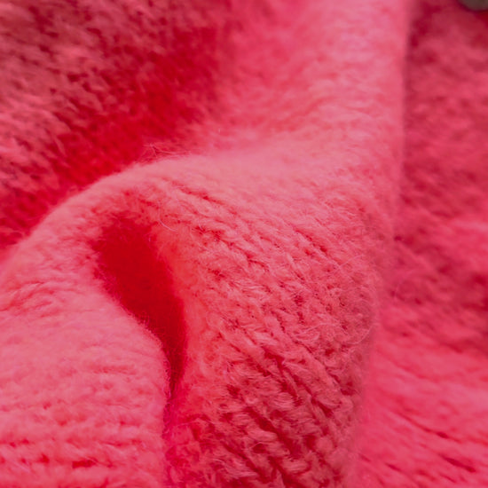 Video of Neon Coral Cardigan