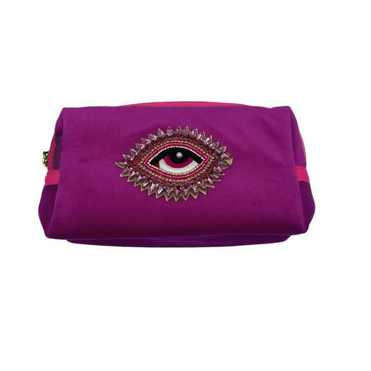 Sixton London Small Make up Bag. Fushia. - Cockleshell Crosshaven