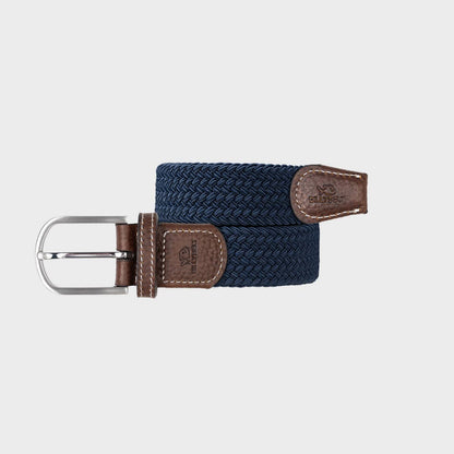 Slate blue elastic braided belt from Billybelt - Cockleshell Crosshaven