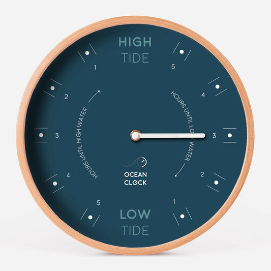 Ocean Clock Tide Clock- Storm